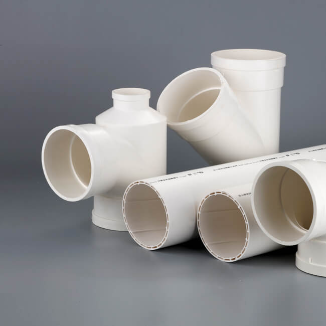 蘭塔管道、產(chǎn)品中心、PVC-U中空螺旋消音管材